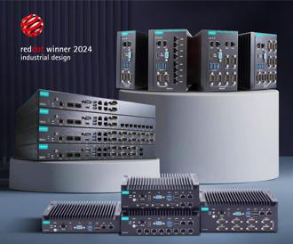 Moxa 新一代 x86工業電腦 榮獲2024年紅點產品設計大獎