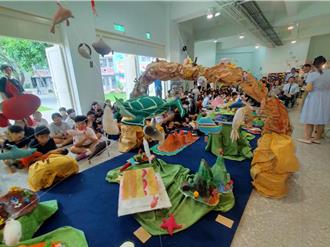 大秀國小畢展返璞「龜」真  環保藝術作品吸睛