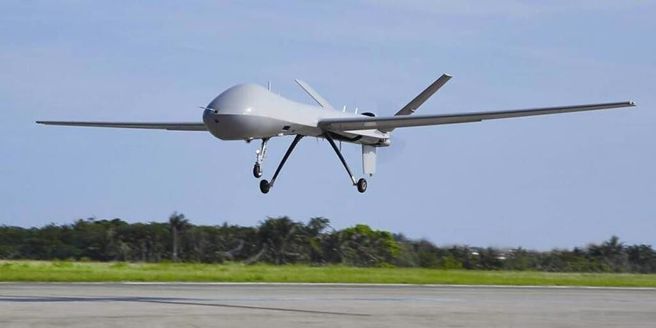 美方提出无人机地狱应变计画协防台湾，引发讨论。（无人机示意图／中科院提供）