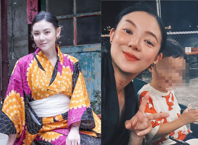 欧阳靖离婚后带着母亲谭艾珍及儿子「新酱」定居台南。（图／翻摄自欧阳靖脸书）