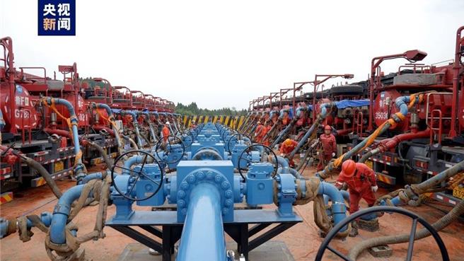陆四川盆地深层页岩天然气勘探获重大突破。（大陆央视）