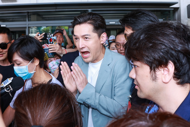 胡歌很想念台灣粉絲。（羅永銘攝）