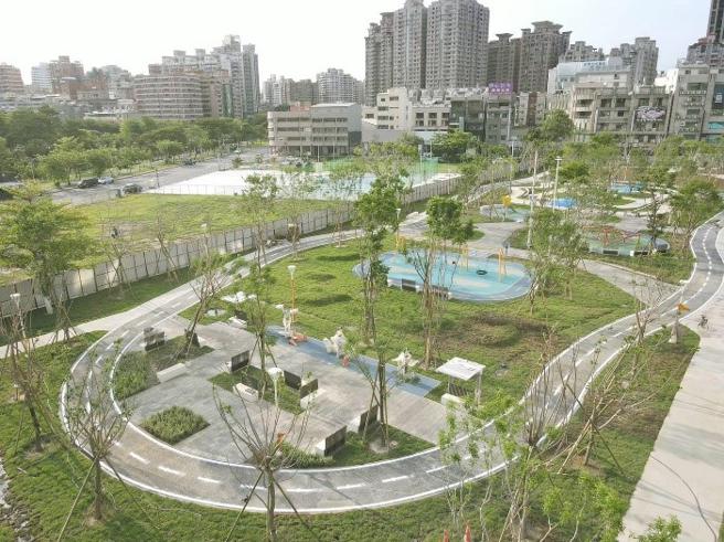 三民区联兴公园体健区（图片来源：高雄市工务局提供）