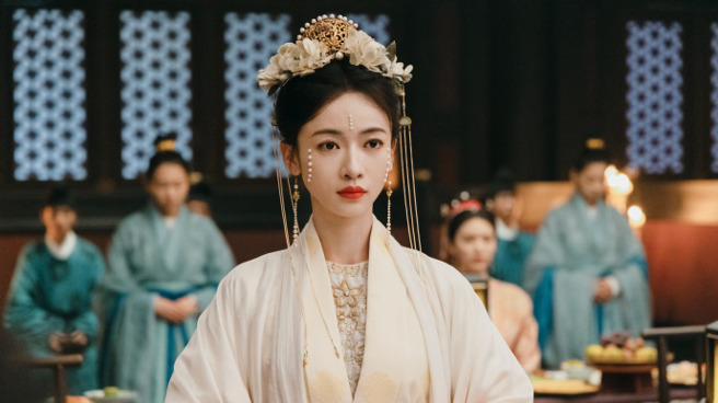 吴谨言新剧《墨雨云间》收视亮眼。（图／翻摄自吴谨言 微博）