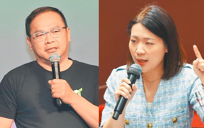 民进党政策会执行长王义川（左）、立委徐巧芯（右）。（合成图／示意图／姚志平摄、资料照）