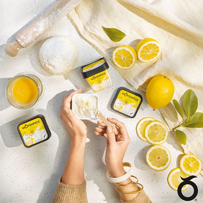 莫凡彼「檸檬奶酪」冰淇淋。（莫凡彼提供）