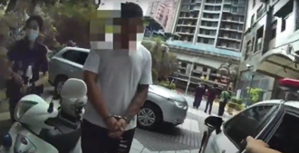 疑毒品糾紛持刀砍人 內湖旅館前男子遭攻擊