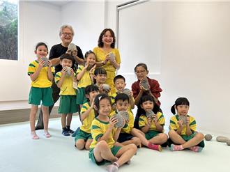 石頭也能變作品 《玩•頑石》黃瀅權石雕創作展高雄開展