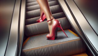 电扶梯的危险在哪里？　20秒的影片让你心惊惊！