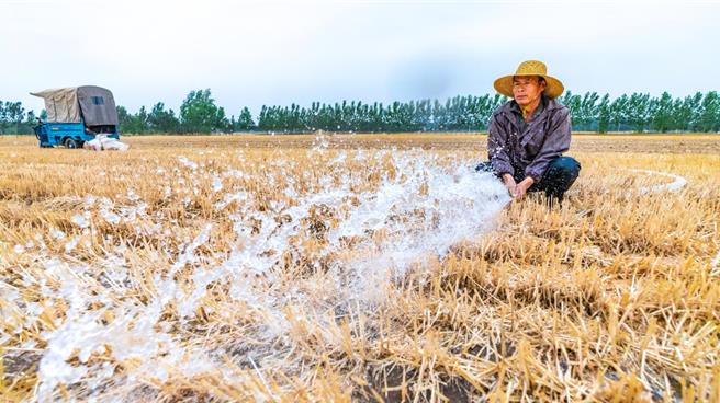 大陆持续高温下多地旱情如何应对。（大陆央视）