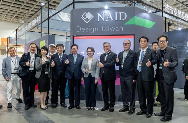 萧美琴：室内设计是跨领域的产业 可导入新科技及AI 提升附加价值。（总统府提供）