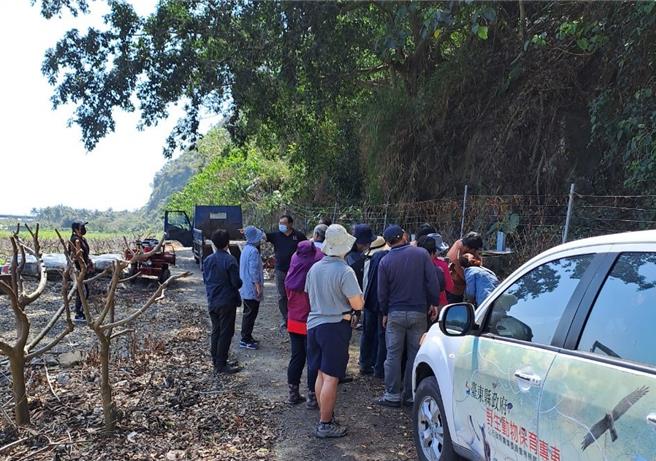 林業保育署台東分署於太麻里鄉辦理電圍網申請宣導現場說明會。（林業保育署台東分署提供／蔡旻妤台東傳真）
