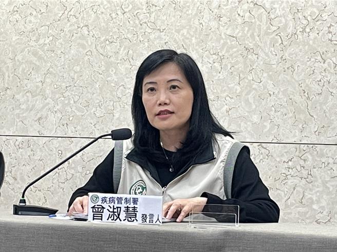 疾管署发言人曾淑慧。（郑郁蓁摄）