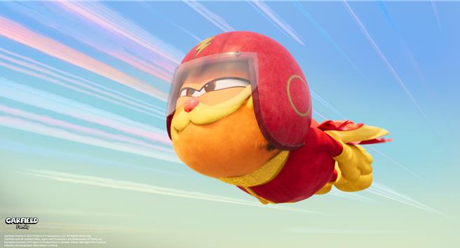 《加菲猫：农场大冒险》全台首周票房近千万。（网银国际影视）