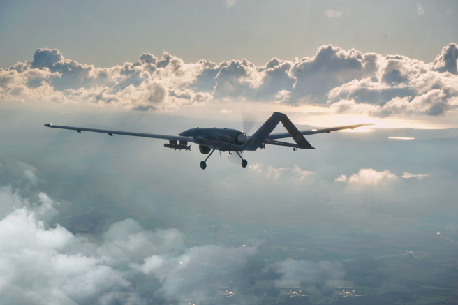 拜卡旗手（Bayraktar TB2）无人机。（示意图：shutterstock／达志）