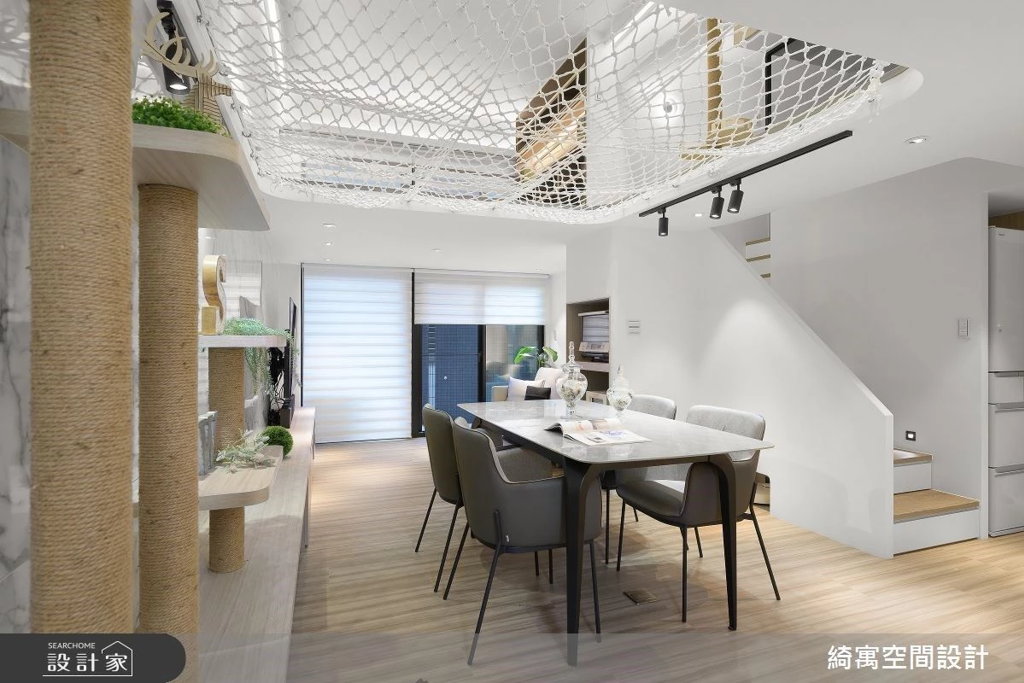 住小坪數不委屈，一物多用讓想要的展示、運動、收納和遊戲區都可以擁有！  (圖/設計家searchome)