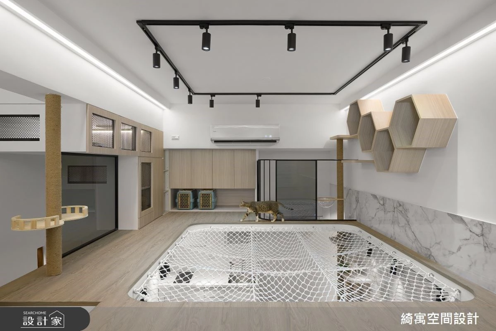 住小坪數不委屈，一物多用讓想要的展示、運動、收納和遊戲區都可以擁有！  (圖/設計家searchome)