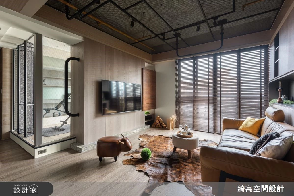 住小坪數不委屈，一物多用讓想要的展示、運動、收納和遊戲區都可以擁有！  (圖/設計家searchome)