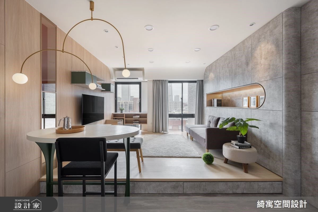 住小坪數不委屈，一物多用讓想要的展示、運動、收納和遊戲區都可以擁有！  (圖/設計家searchome)