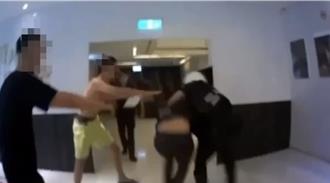 新竹KTV酒後大亂鬥  警遭砸冰塊強力壓制   民眾竟喊「警察打人」