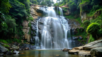 瀑布前打卡 女遊客遭巨石「爆頭」 奪命瞬間曝光