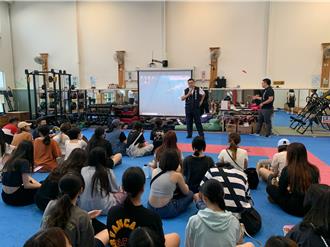 銘傳犯罪防治系大學生結合實務 暑假參訪龜山警分局