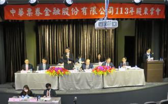 中華票券股東會改選董事 女性董事占1／3