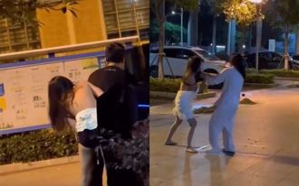 特斯拉「哨兵模式」建功！妻子活捉尪车震小三 当街撕烂上衣