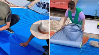 中國民眾屋頂塗藍漆防美雷射炮？ 美網民轉傳假訊息製造恐慌