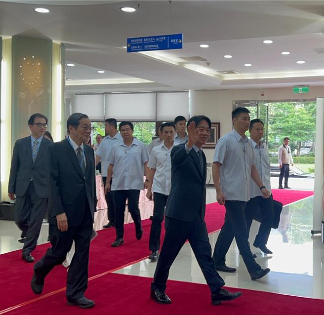 「互不隶属」被马办质疑新两国论 赖清德：谢谢。（曾薏苹摄）