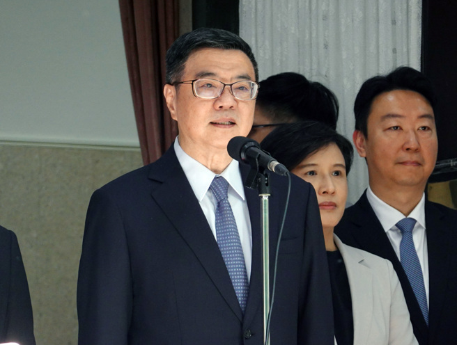 行政院長卓榮泰14日前往立法院備詢並受訪。（姚志平攝）