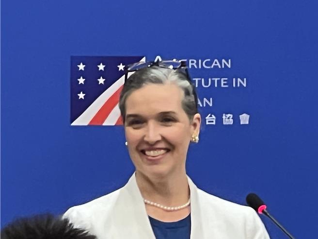 AIT台北办事处长孙晓雅。（蔡宗颖摄）