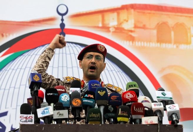 叶门武装组织「青年运动」发言人萨里。（资料照／路透）