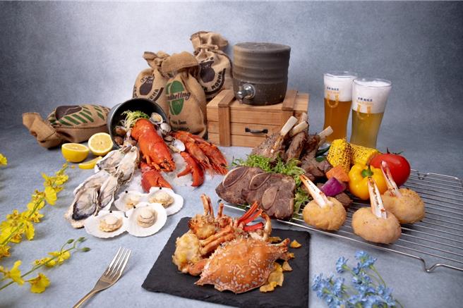 「早鸟揪伴．享优惠」活动，4人以上同行且于周一至周四到「百宴」用餐，于用餐14天前订位即享7折优惠，等于1人864元即可大啖丰盛佳肴。(台北凯达大饭店提供)