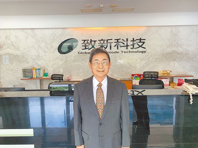 致新科技董事长吴锦川博士。图／张珈睿