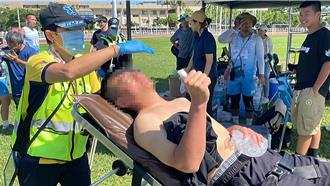 台東高溫飆破40度 美式足球裁判中暑倒地送醫