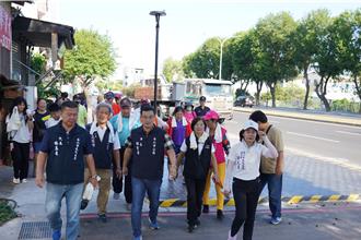 雲林斗六外環道人行道拓寬完工 邀民一同健走開箱