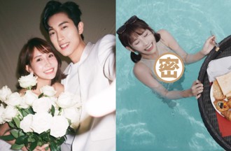 粿粿透視泳裝身材全現形 水中辣照老公也驚呼：OMG遮起來