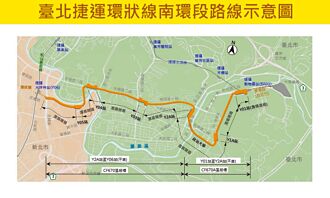 北捷南環段5度流標 擬調整預算