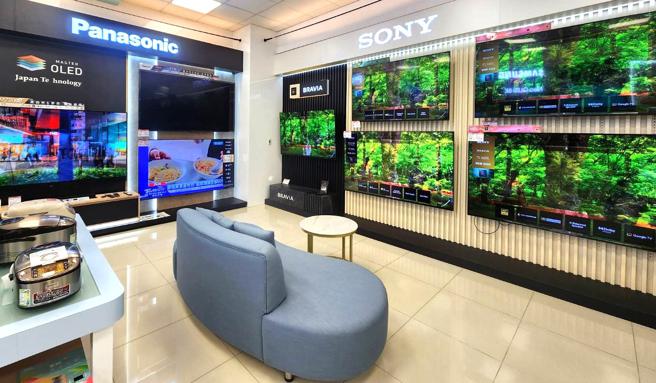 全新开张的全国电子中和店，精选各大品牌3C家电，让消费者一站购足。（全国电子提供／古明弘台北传真）