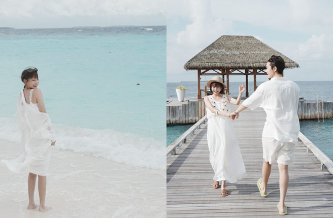 粿粿水中辣照胸前巨物全现形。（图／IG@meigo.c）