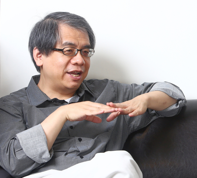 作家杨照。（资料照,邓博仁摄）