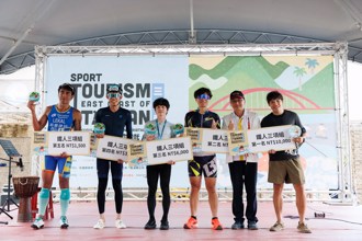 頂著高溫奮戰 秀姑巒溪泛舟鐵人三項競賽熱情落幕