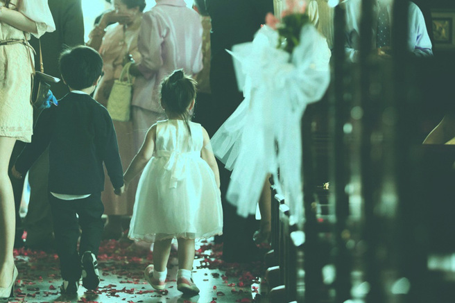 大陸吉林長春一間幼兒園日前替孩子們舉辦「婚禮」，影片在網路上曝光後引發熱議。（示意圖：Shutterstock／達志）