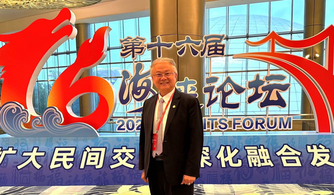 澳门台商联谊会会长简廷在。（照片/简廷在提供）
