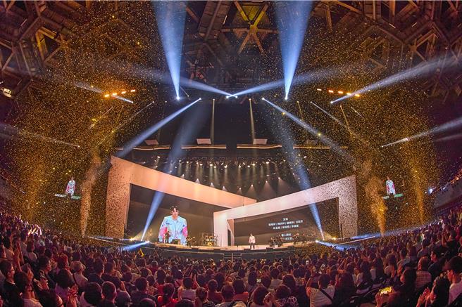 萧煌奇15日在高流举办演唱会。（华纳音乐提供）