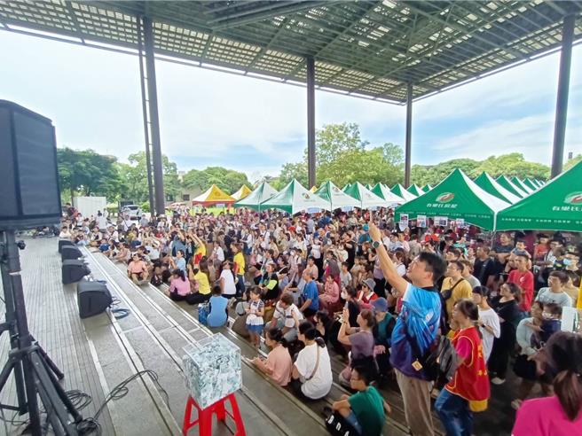 活動現場人山人海。（華山基金會提供／吳佩蓉宜蘭傳真）