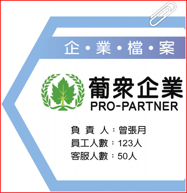 企業檔案葡眾企業