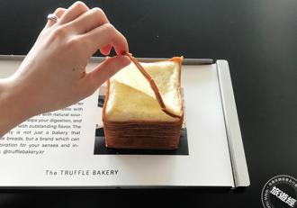 韓國爆款美食 抽取式食用的「紙巾吐司」快閃晶華