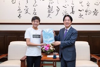 賴清德接見萬里國中學弟 曝促成兩人會面關鍵